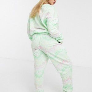 ASOS Curve Tie Dye Sweatpants
